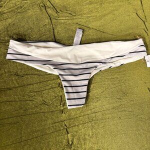 Low-Rise Hipster Bikini Bottom — White — Multiple Sizes Available